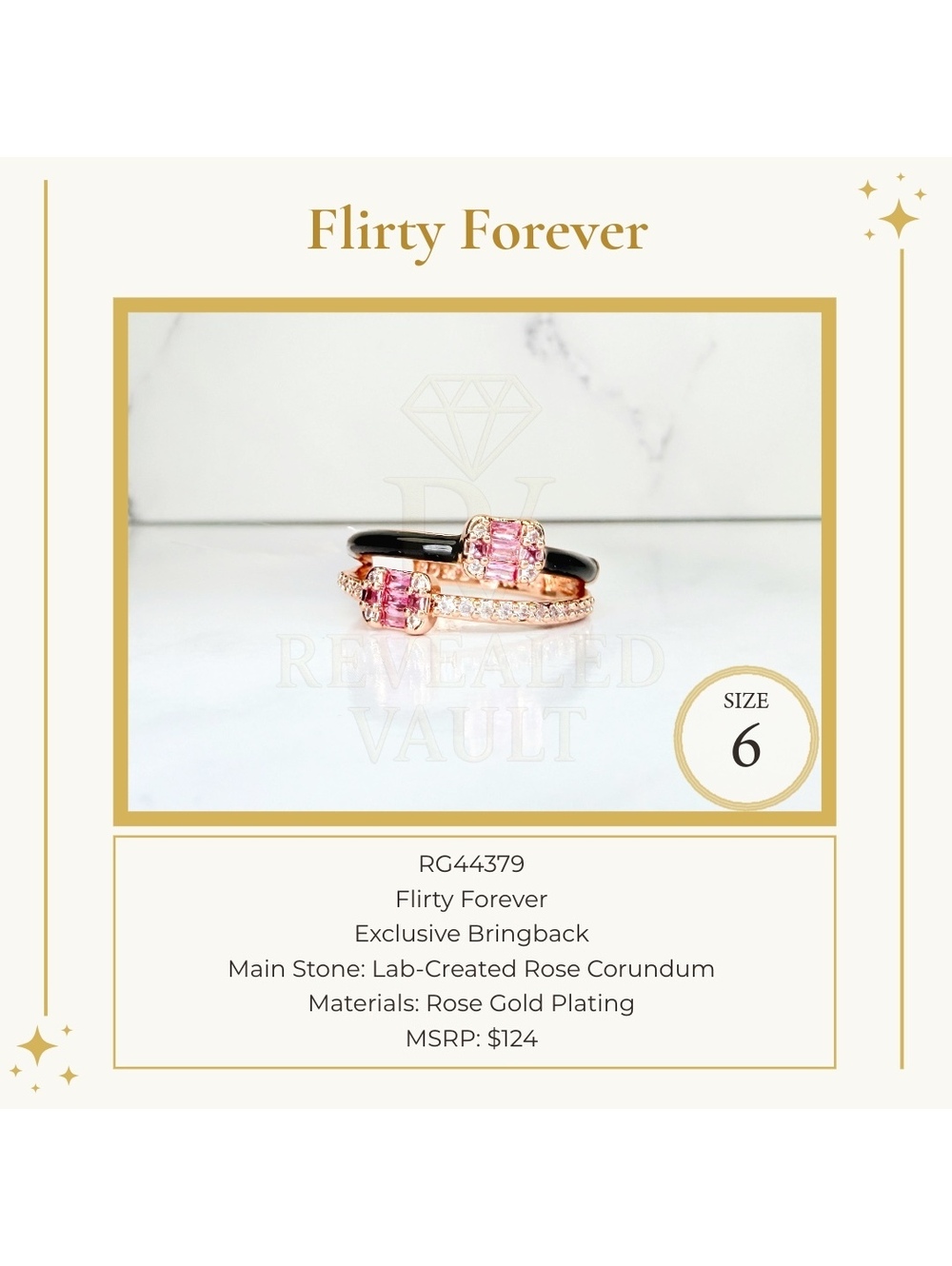Flirty Forever - Size 6 - OG